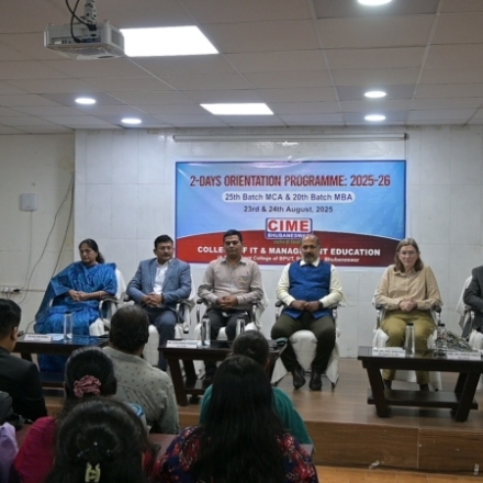2-Day Orientation Programme for MBA-MCA Admission Batch 2025-27