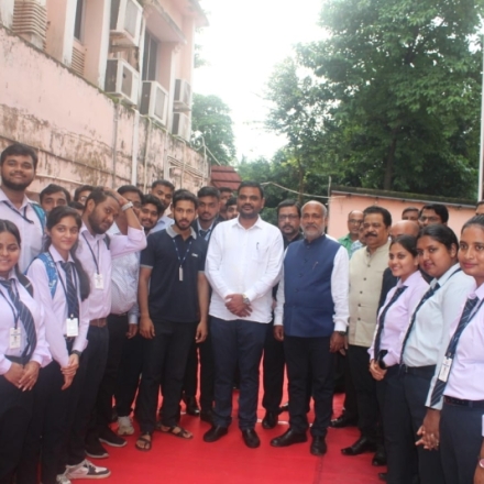 Hon'ble Minister, Skill Development and Technical Education. Sri Sampad Chandra Swain at CIME, Bhubaneswar