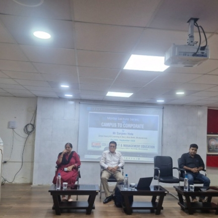 CAMPUS TO CORPORATE by Mr. Sanjeev Hota, Zonal Head (HR Learning & Development), Axis Bank, Bhubaneswar