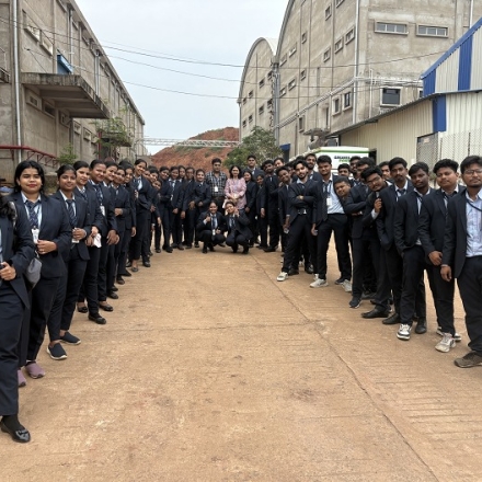 CIME 2nd Year MBA Students’ Industry Exposure Visit to Ruchi Food Park, Ramdaspur, Cuttack on 1st Nov 2025 accompanied by Dr. Amitabh Nanda  and Dr. Bidya Dash.