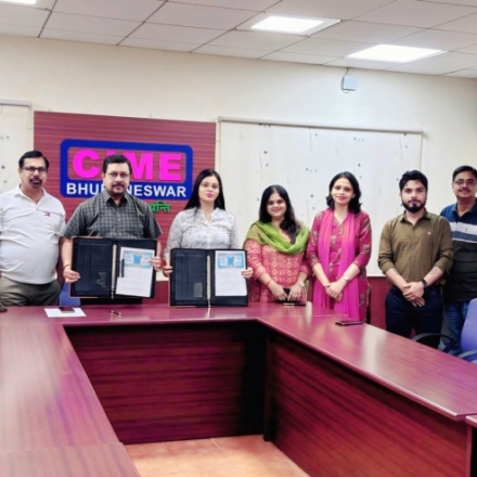Signing of MoU with Om Oil and Flour Mills Ltd